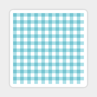Lovely Beautiful Baby Blue Colored Pattern - Stripes Lines Pattern Magnet