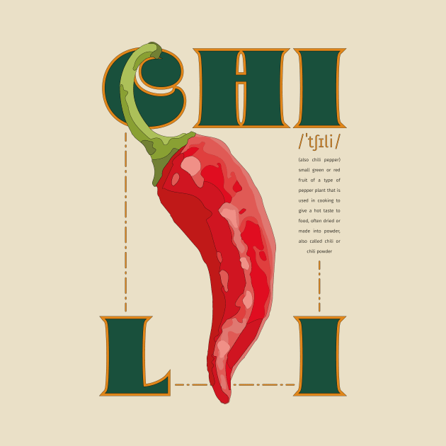 Chili Kitchen Posterart #08 by FlyingMashedPotato