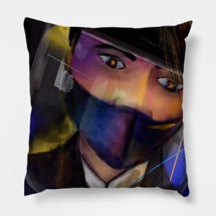 Sic fi character Pillow