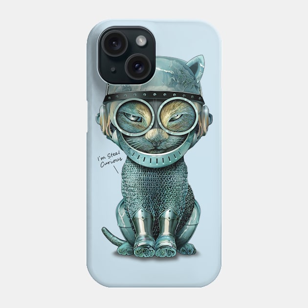 I'M STEEL CURIOUS Phone Case by ADAMLAWLESS