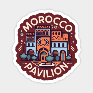 Morocco Pavilion Magnet