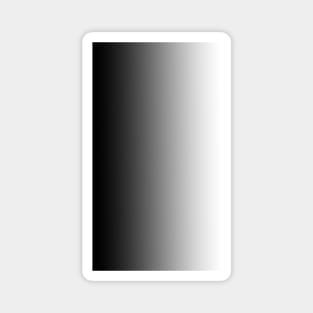 Black Grey White Ombre Magnet