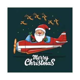 Santa is flying T-Shirt