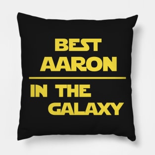 Best Aaron in the galaxy Pillow