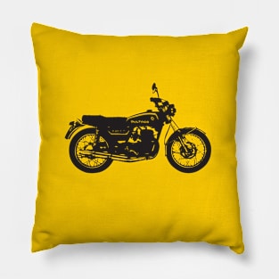 Pop art Bultaco motorcycle Pillow