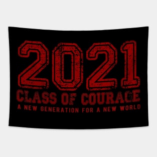 2021 Class of Courage in Red Tapestry