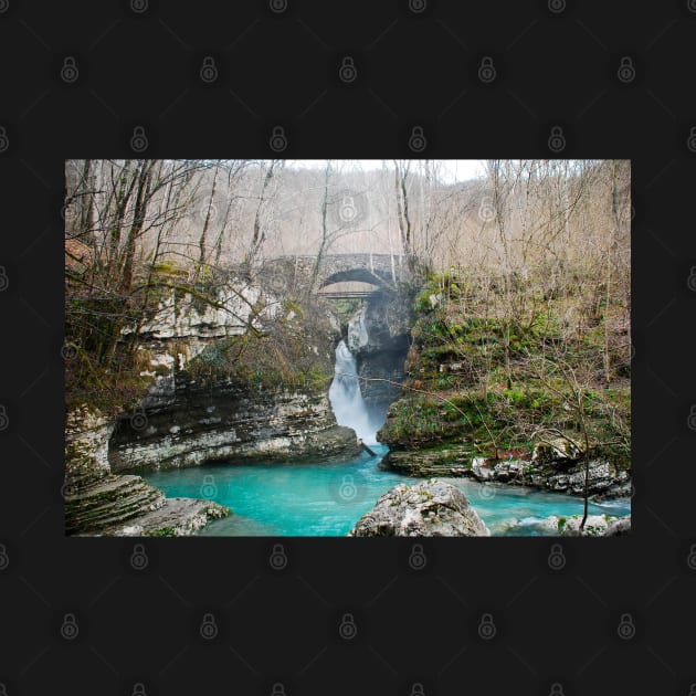 Waterfall on Kozjak River by jojobob