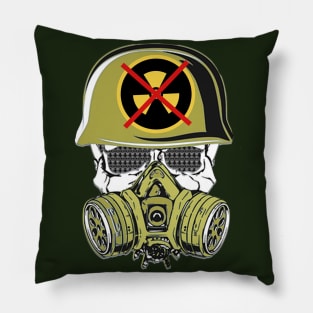 Stop nuclear blackmail Pillow