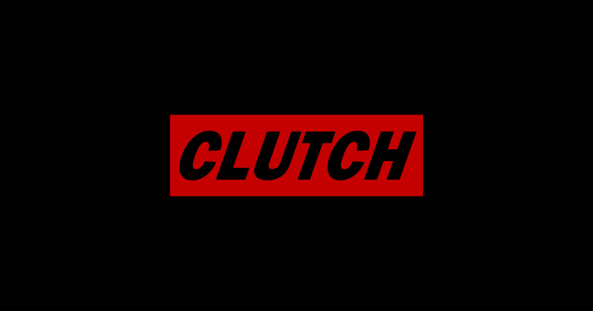 Clutch - box logo - Clutch - Sticker | TeePublic