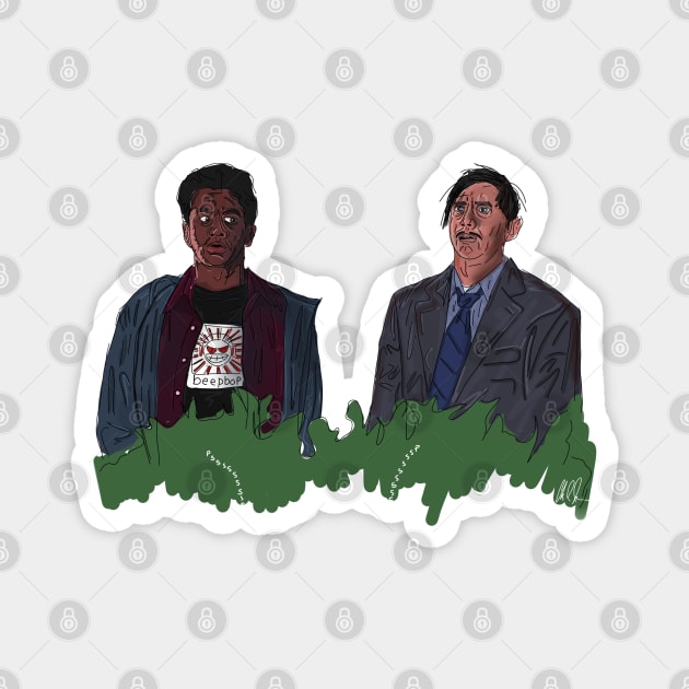 Harold & Kumar: Your Special Bush Magnet by 51Deesigns