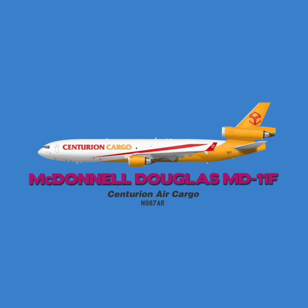 McDonnell Douglas MD-11F - Centurion Air Cargo by TheArtofFlying