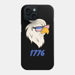 1776 Cool Eagle Phone Case