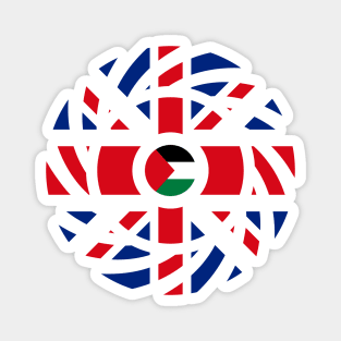 British Palestinian Multinational Patriot Flag Series Magnet