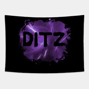 Ditz Funny 80's Design Tapestry