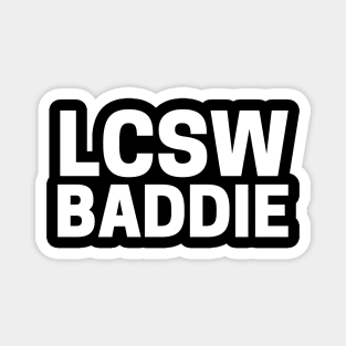 Black Social Worker LCSW Baddie Magnet