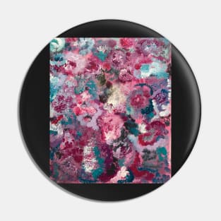 Pastel Dreams - Floral Abstract Pin