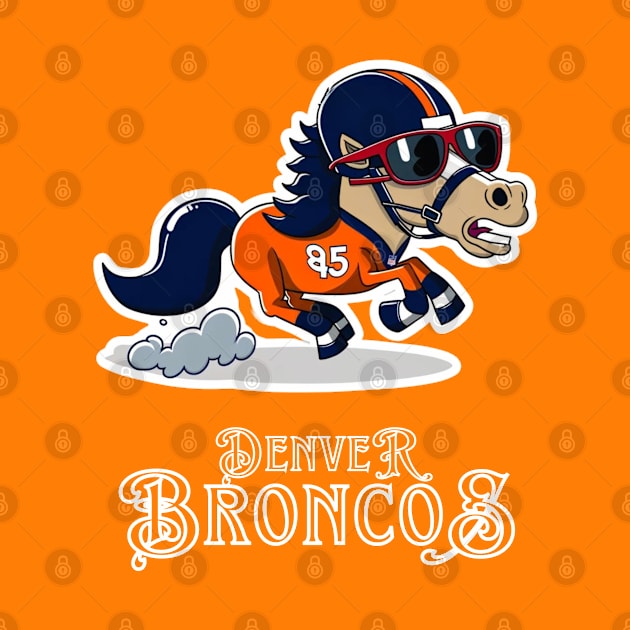 GO DENVER BRONCOS by Lolane