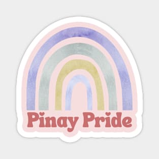 Philippines Pinay Pride Rainbow Magnet