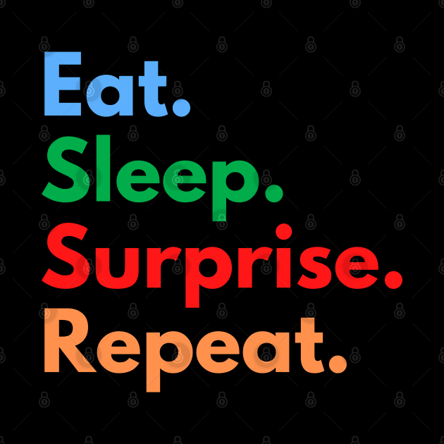 Eat. Sleep. Surprise. Repeat. by Eat Sleep Repeat