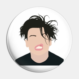 Yungblud Minimalist Portrait Pin