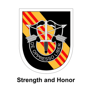 5th Special Forces Group (Airborne) Beret Flash, From the Rest Comes the Best T-Shirt