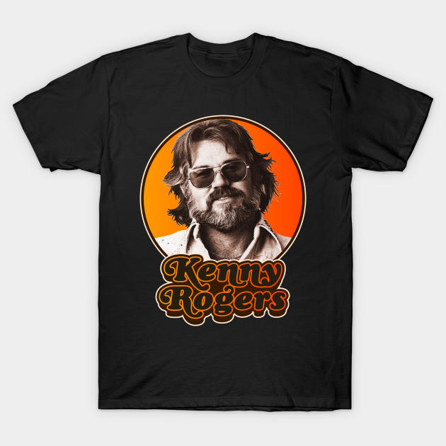 Retro Kenny Rogers Tribute - Kenny Rogers - T-Shirt