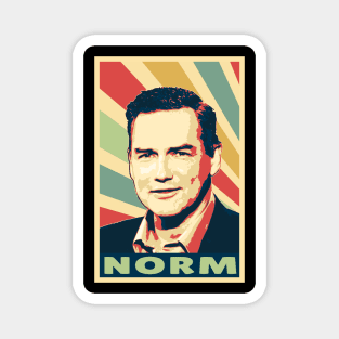 Norm Macdonald Vintage Colors Magnet