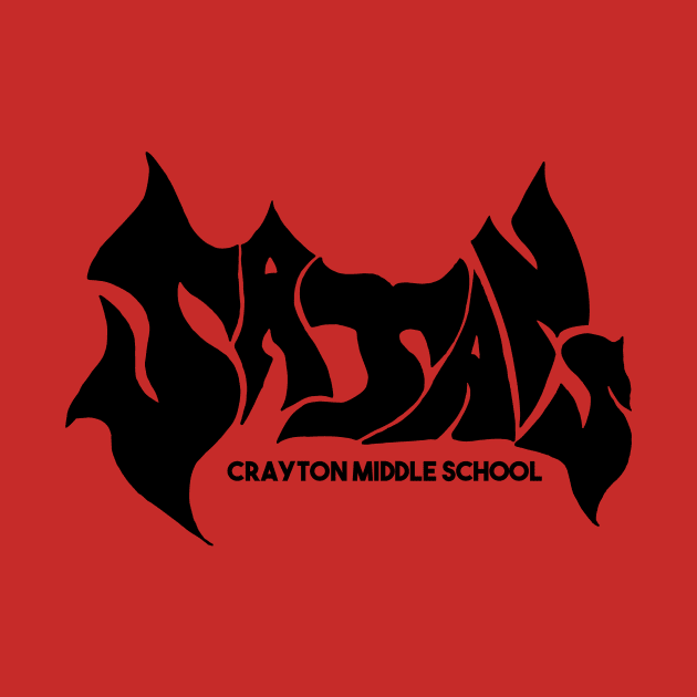 Crayton Satans 1983 Yearbook Cover by CraytonSatans