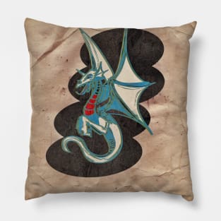 Fantasy Dragon Art Pillow