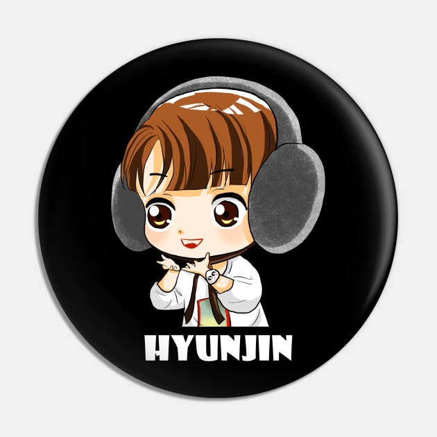 STRAY KIDS HYUNJIN CHIBI Pin by LySaTee