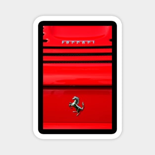 Prancing Horse Italian Sports Car Magnet