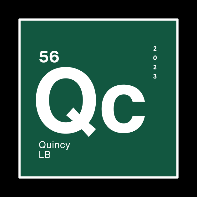 Quincy Williams NY Jets Periodic Table Element by Sleepless in NY