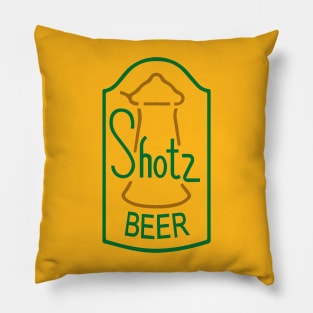 Shotz Logo Laverne & Shirley Pillow