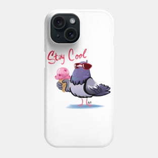 New York Icon: Cool Pigeon Phone Case