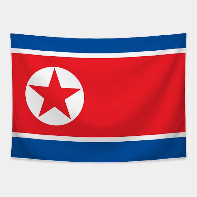 North Korea Tapestry by Historia