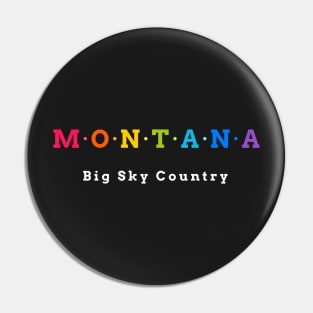 Montana, USA. Big Sky Country. Pin