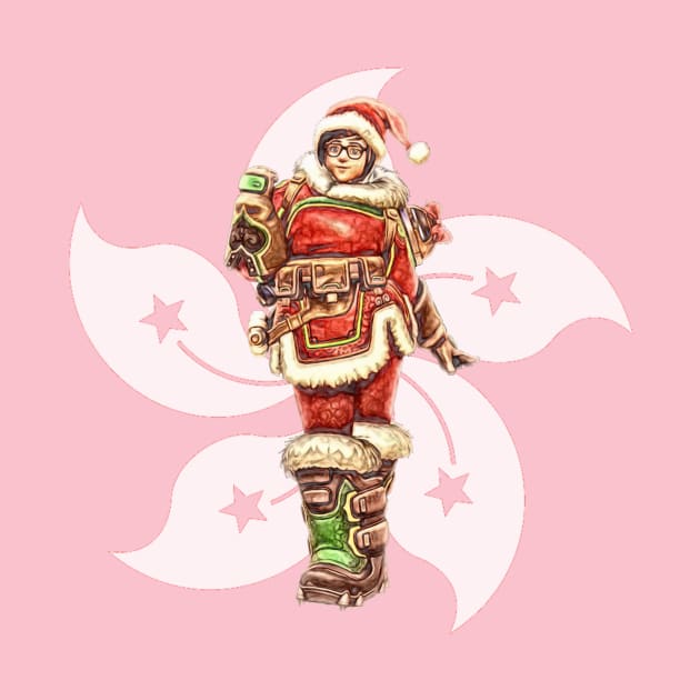 Overwatch Mei Mei-rry Skin by Green_Shirts