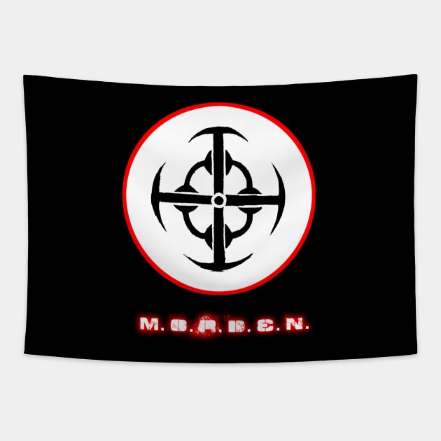 M.O.R.D.E.N. Flag Tapestry by asylazhov