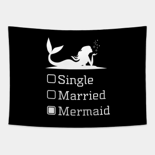 mermaid lovers T-shirt Tapestry