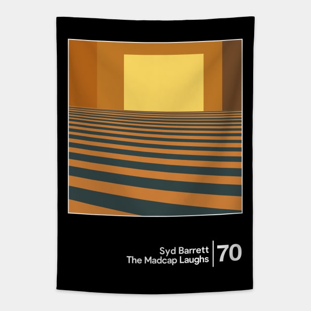 Syd Barrett - The Madcap Laughs / Minimalist Graphic Design Tapestry by saudade