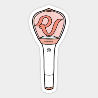 Kpop Lightstick Stickers Teepublic Nct official lightstick 50€ s.s. kpop lightstick stickers teepublic