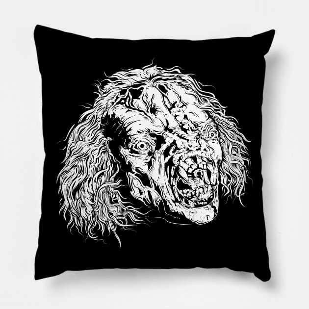 Funhouse Freak Pillow by BeeryMethod