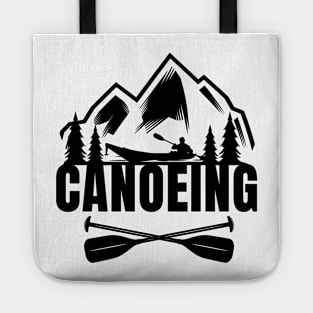 Canoeist Canoeing Tote