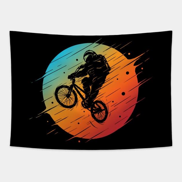 Astrorider Tapestry by StevenToang