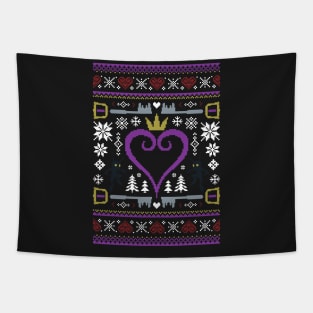 Hearts Ugly Sweater Tapestry