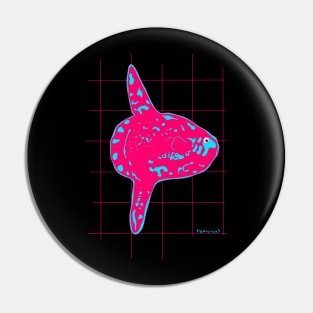 Pink Mola mola Pin