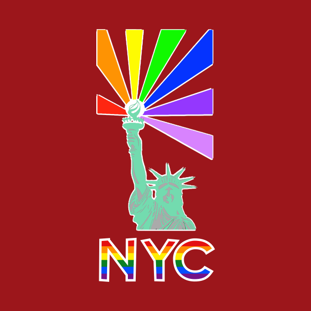 PRIDE Series - NYC Liberty by Show OFF Your T-shirts!™