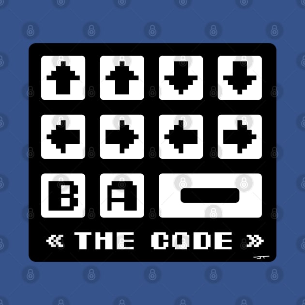 contra code by bald artist designs