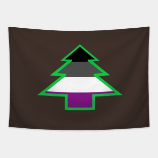 Asexual Pride: Christmas Tree Tapestry