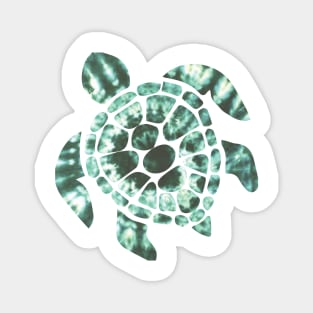 Tie Dye Sea Turtle 2 Magnet